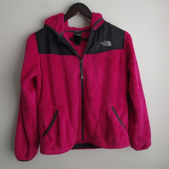 The North Face Oso Fuchsia Girls Jacket Size Large - Picture 1 of 14